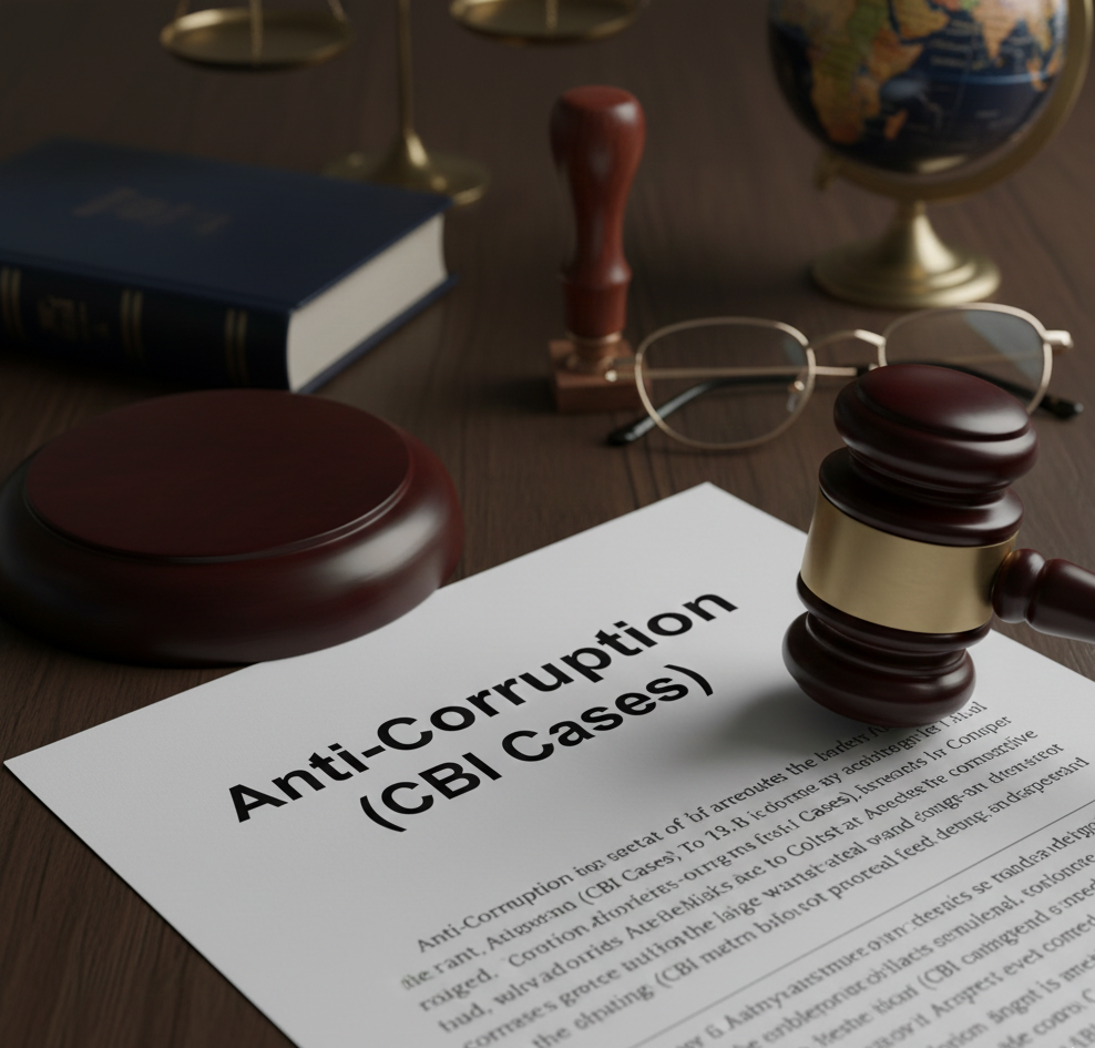 Anti-Corruption Lawyer | CBI expertise - Chambers of Mohit Singh