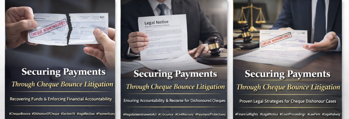 Securing Payments Through Cheque Bounce Litigation